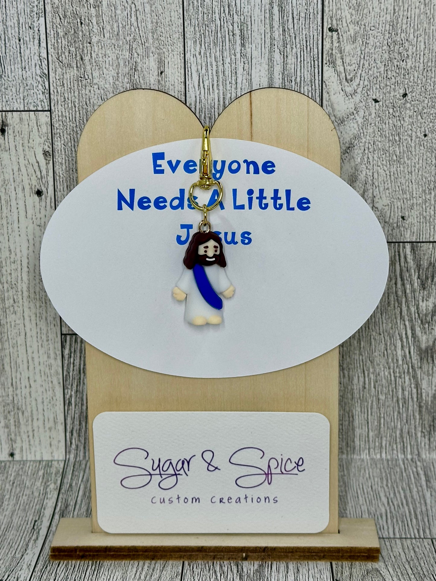 Gold Jesus Zipper Pulls