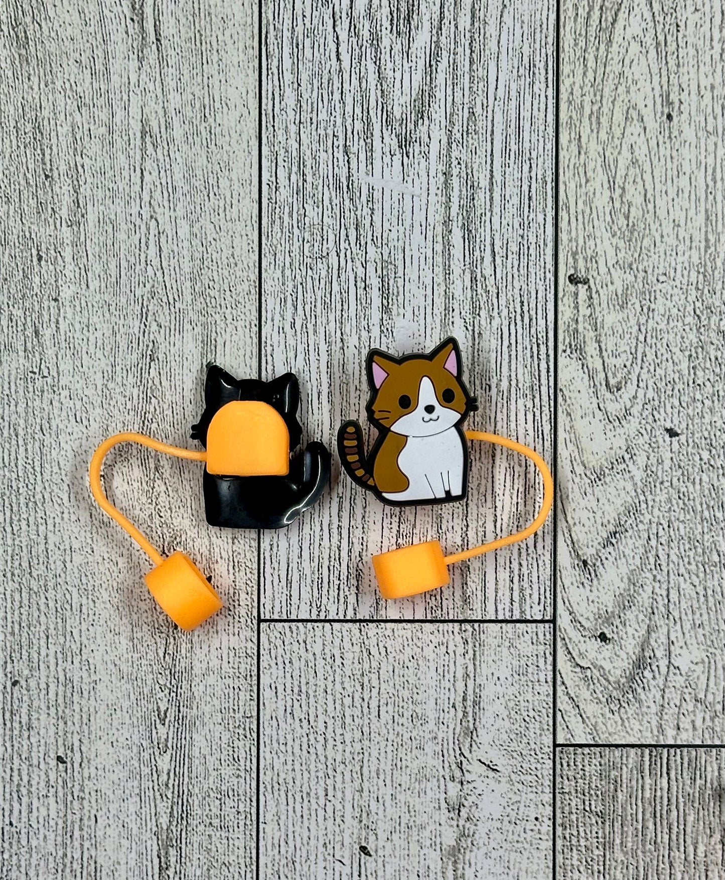 Cat Straw Toppers