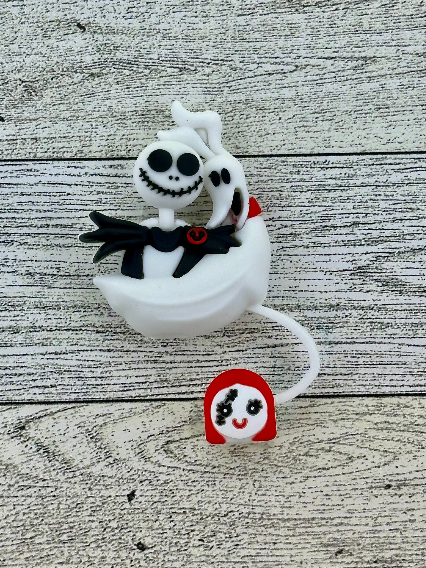 3D Nightmare Before Christmas Straw Toppers