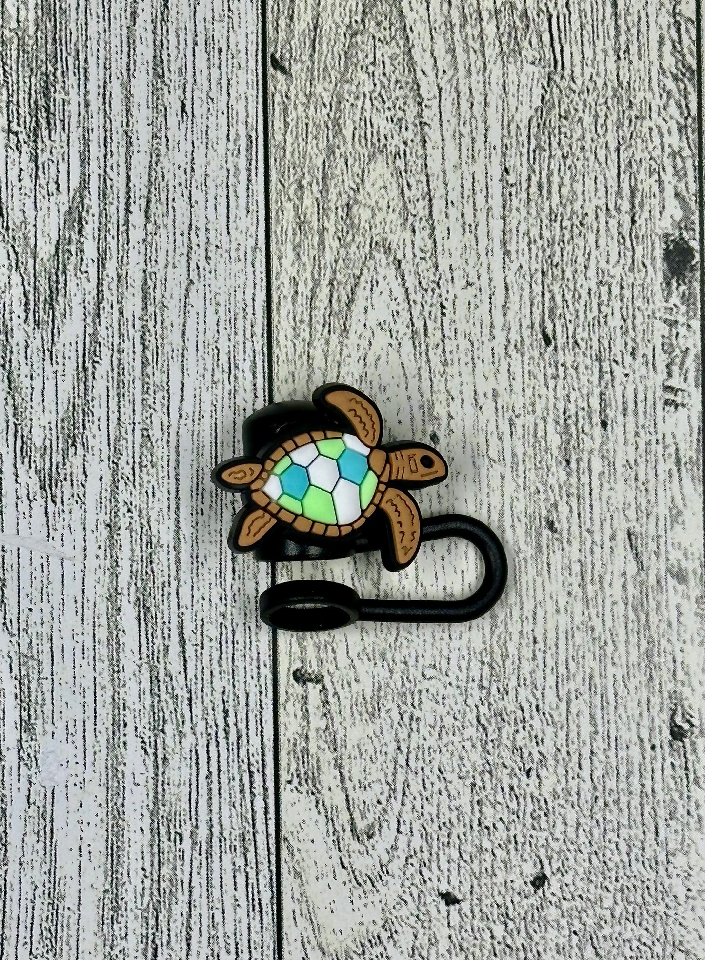 Turtle Straw Toppers