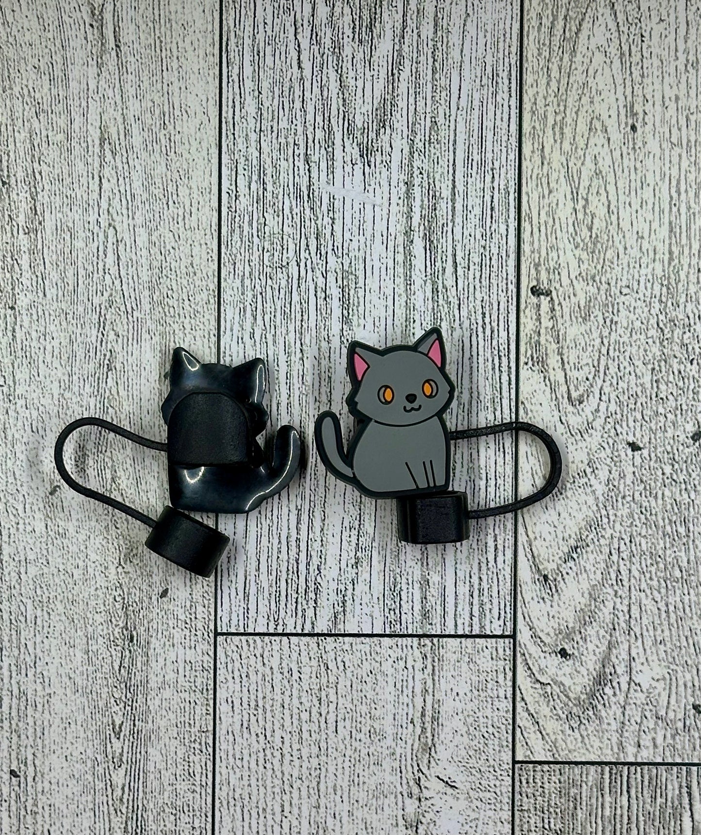 Cat Straw Toppers