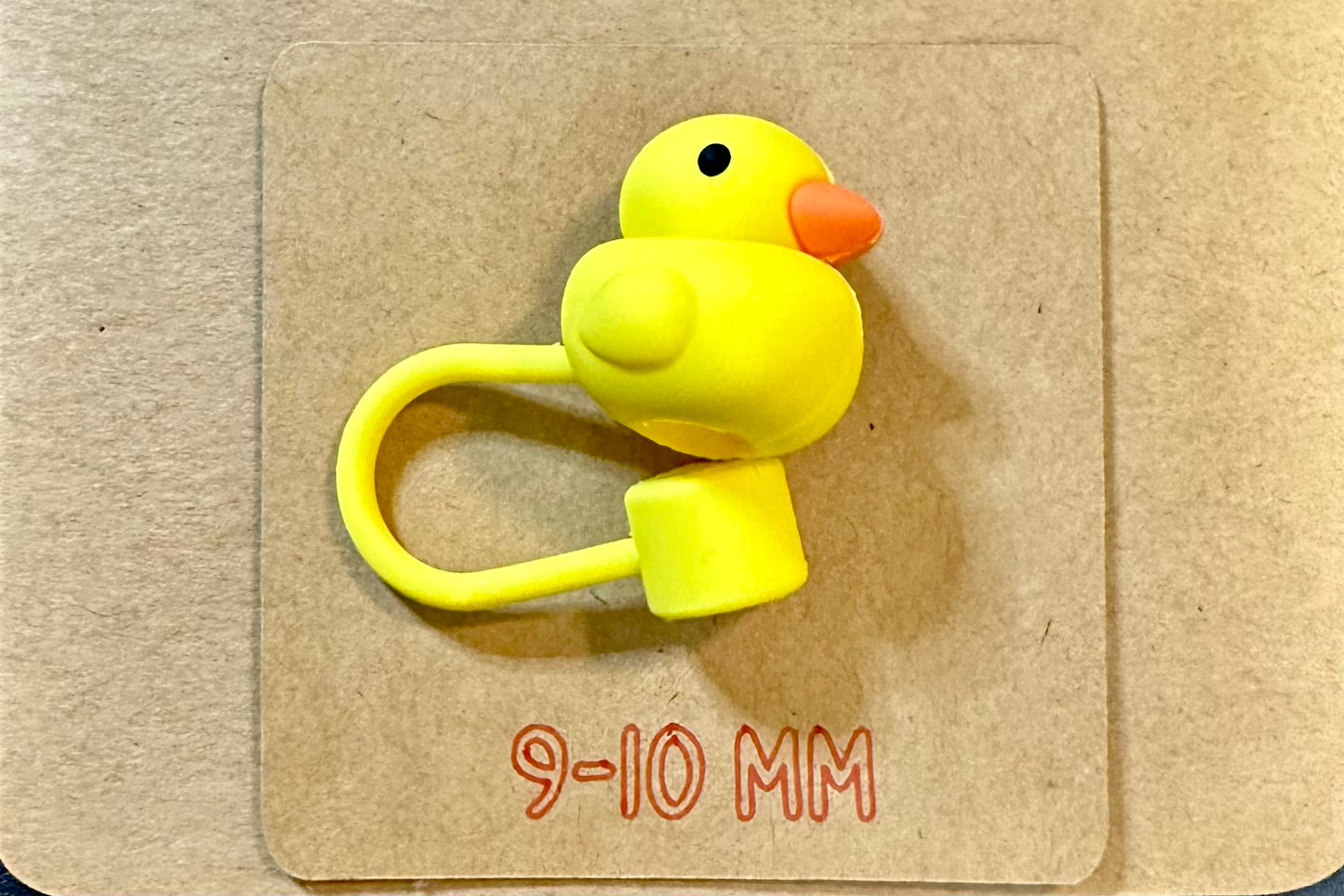 Rubber Ducky Straw Stopper