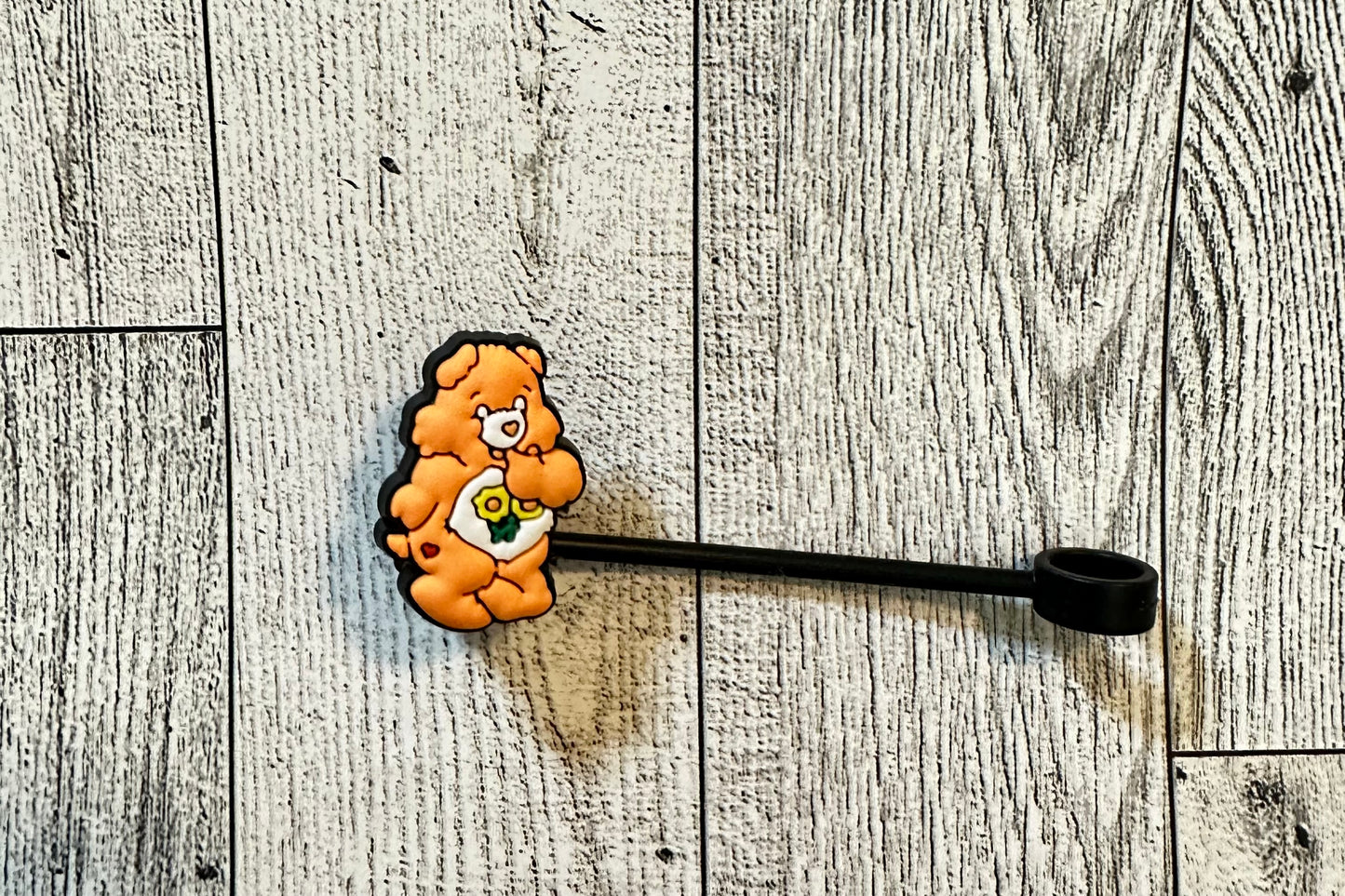 More Colorful, Cuddly, Unique Belly Badge Bear Straw Toppers 3