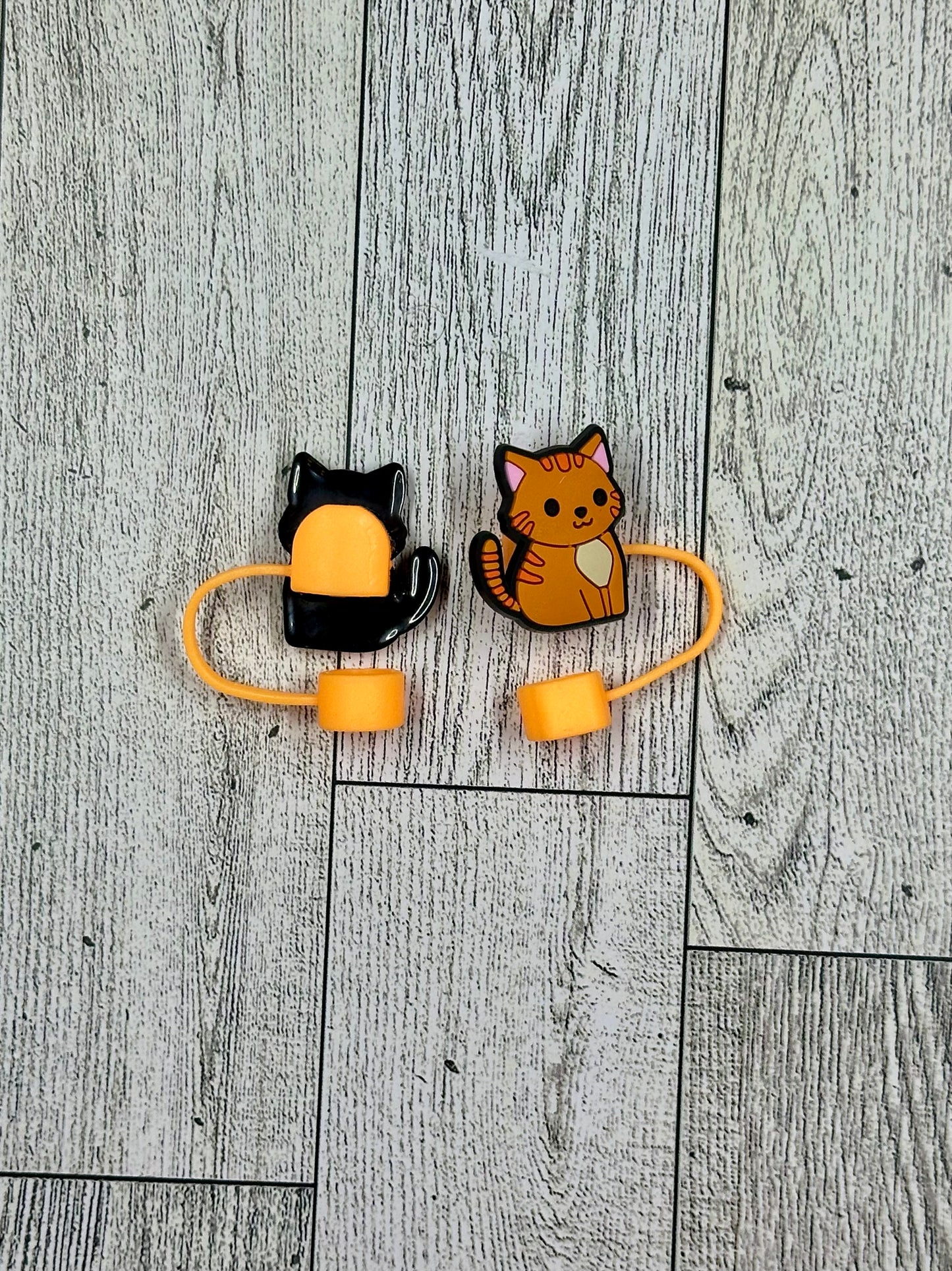 Cat Straw Toppers