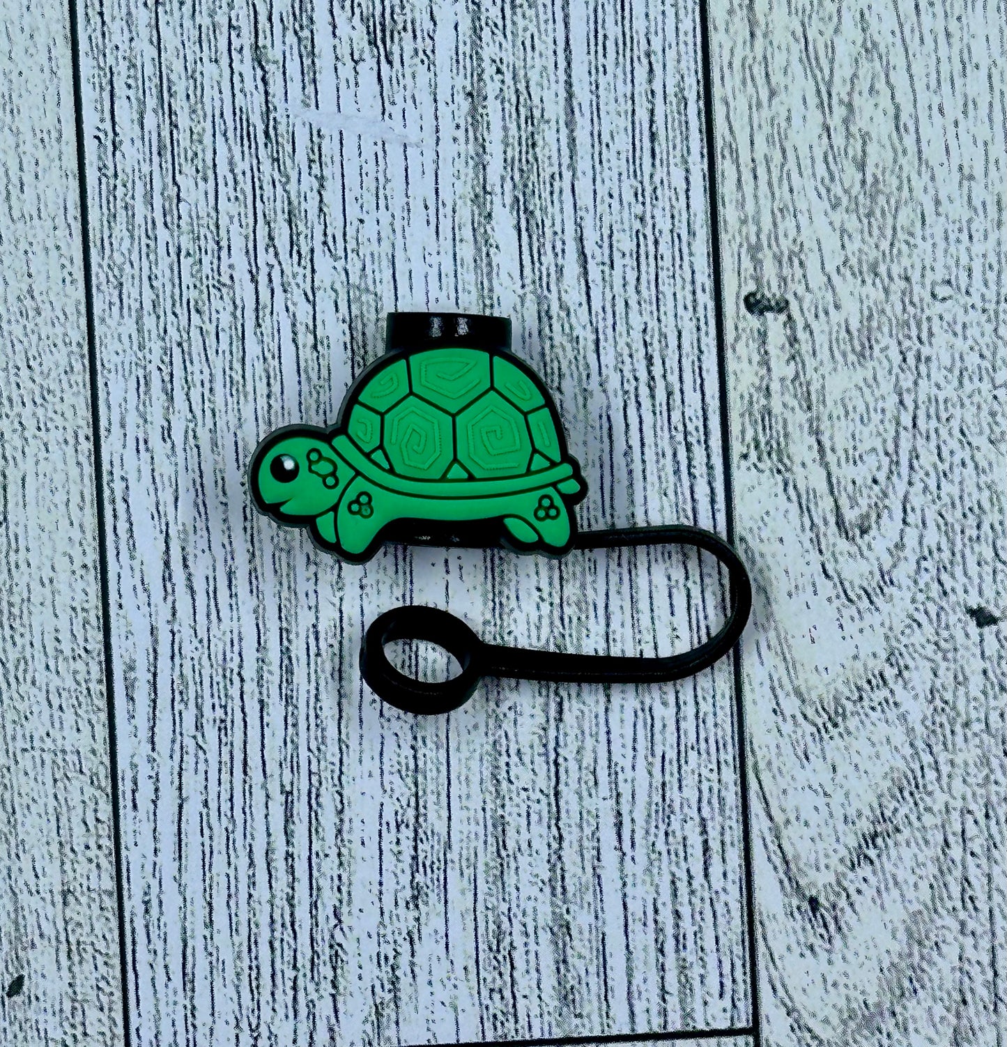 Turtle Straw Toppers