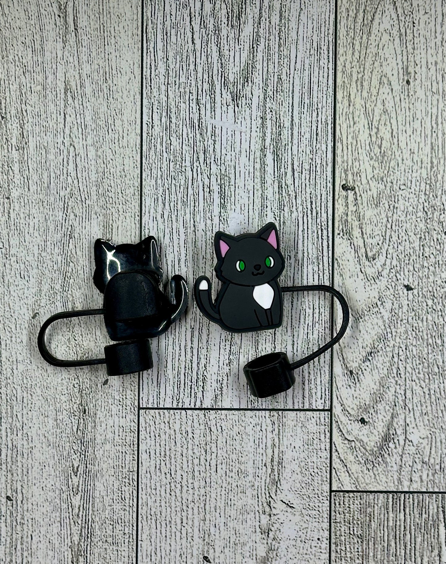 Cat Straw Toppers