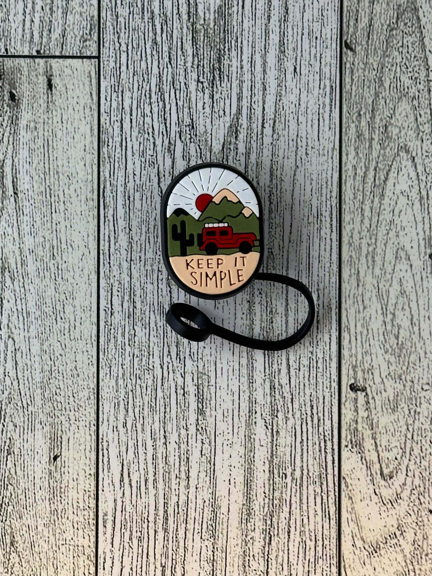 Camping Themed Straw Topper's