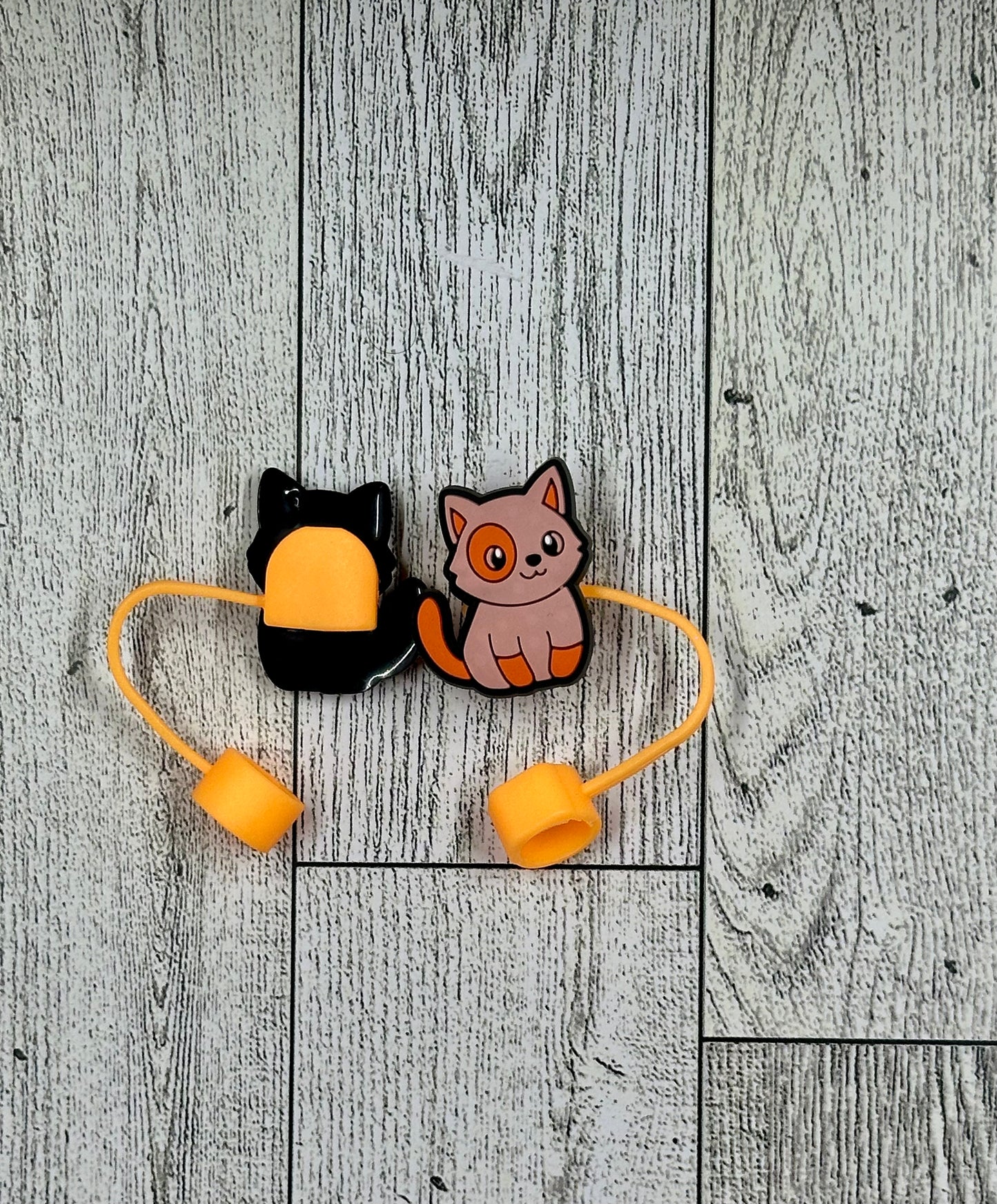 Cat Straw Toppers