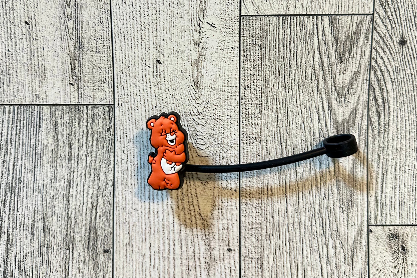 Colorful, Cuddly, Unique Belly Badge Straw Toppers