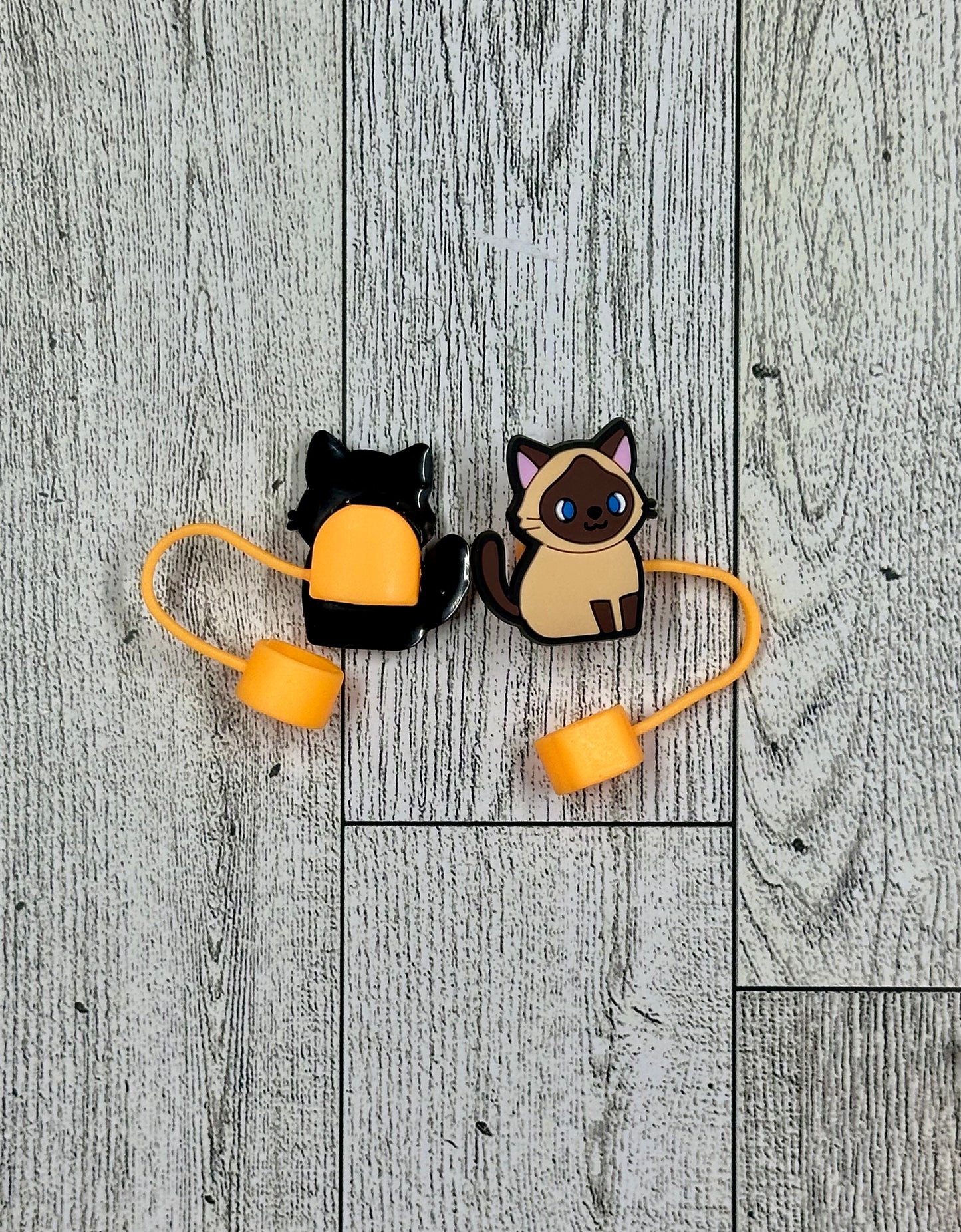 Cat Straw Toppers