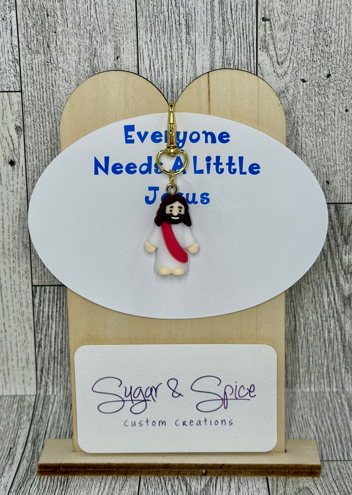 Gold Jesus Zipper Pulls
