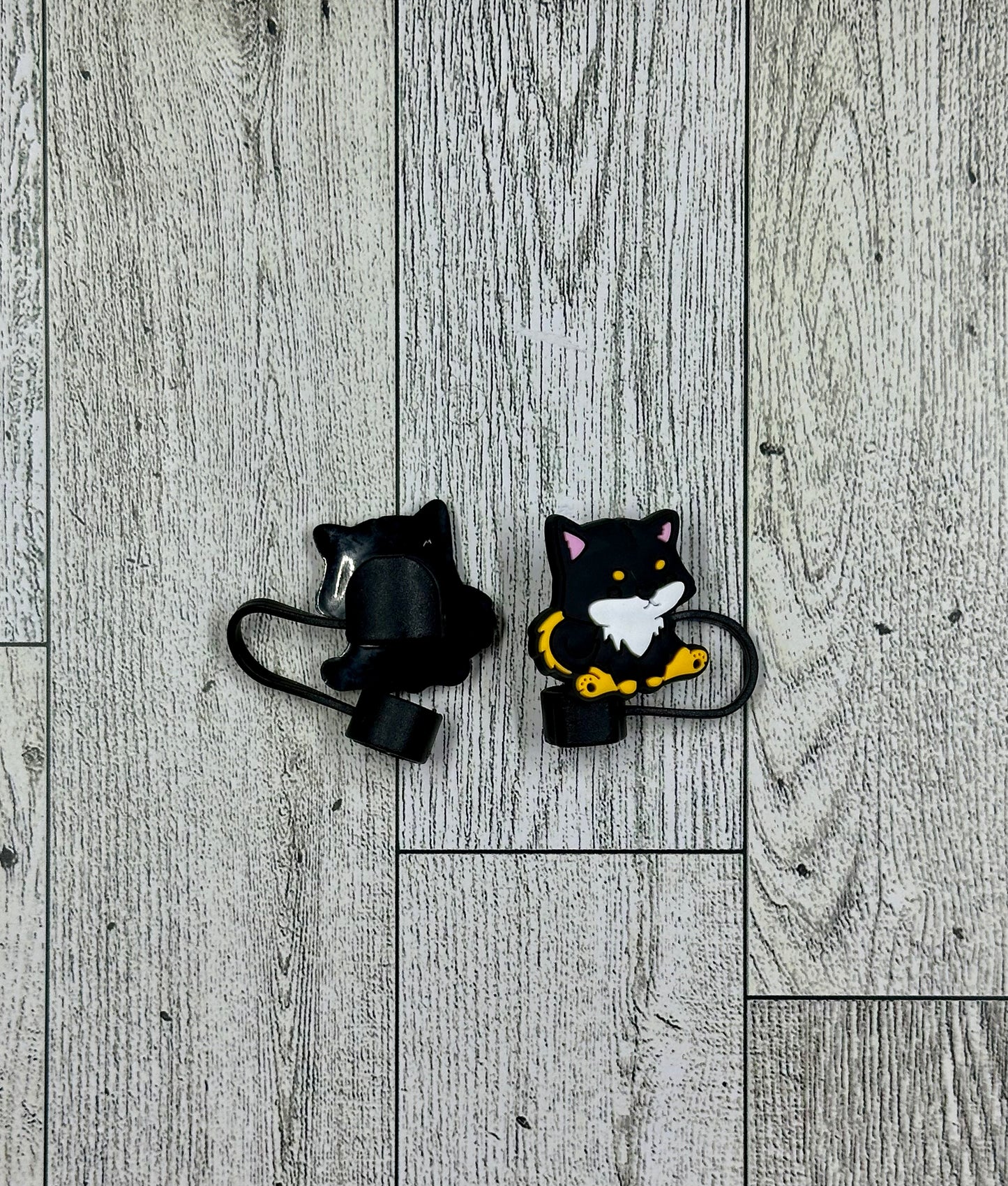 Cat Straw Toppers
