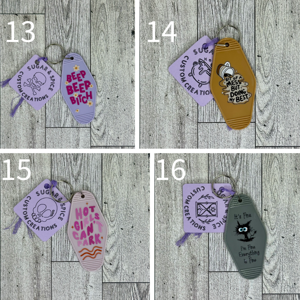Hotel Keychains