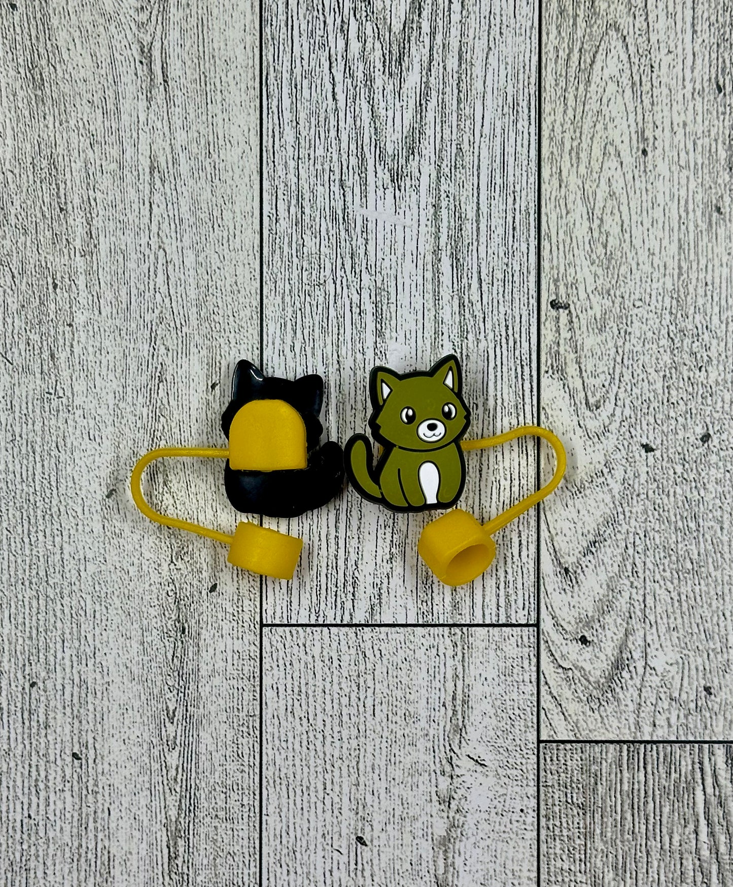 Cat Straw Toppers