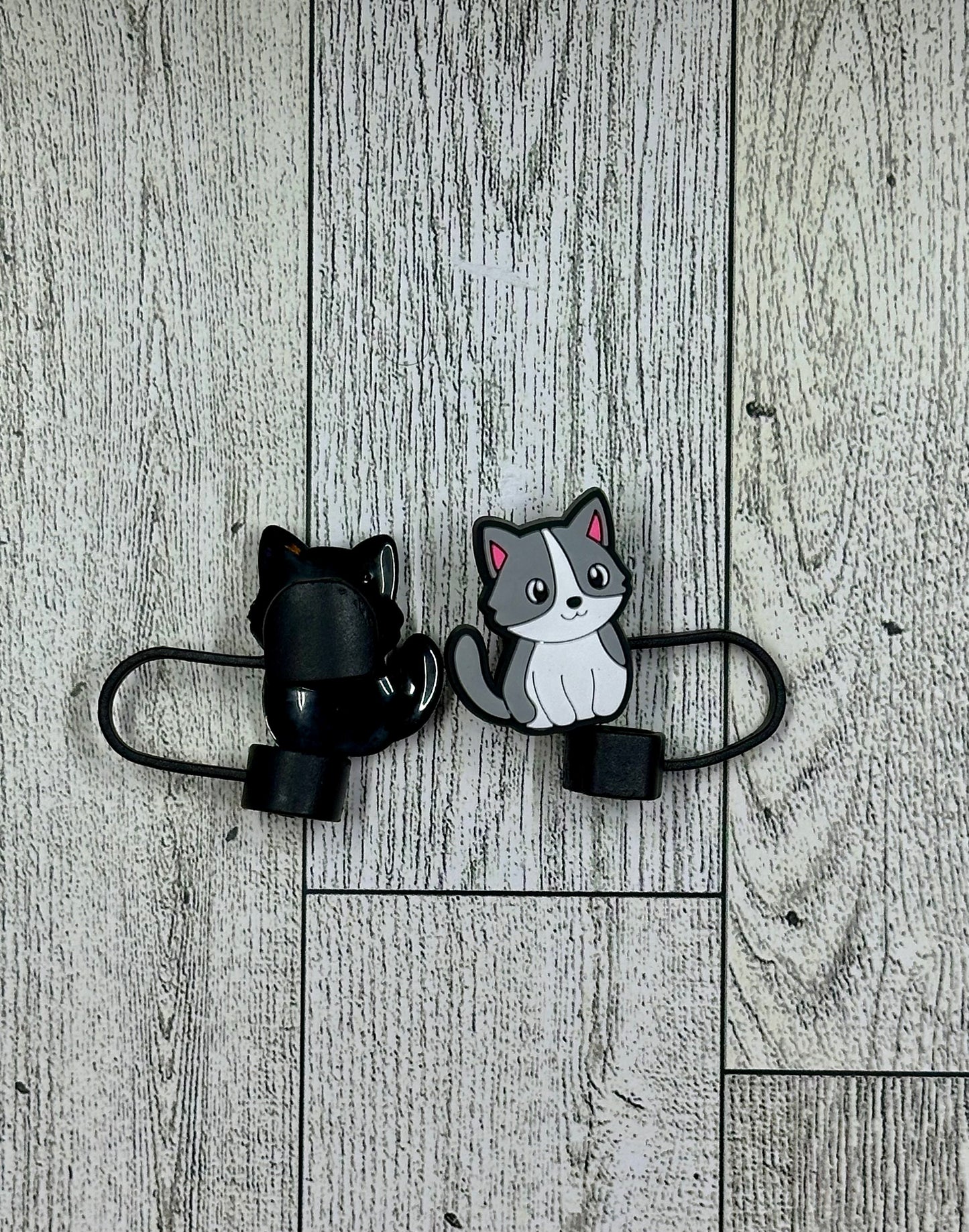 Cat Straw Toppers
