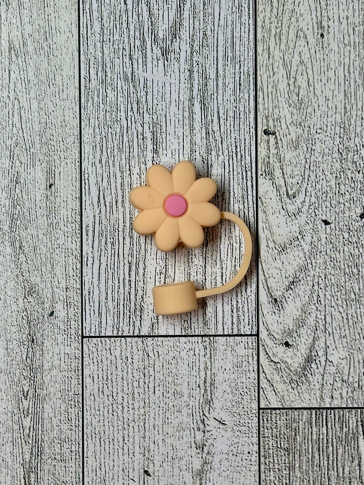 Flower Straw Toppers