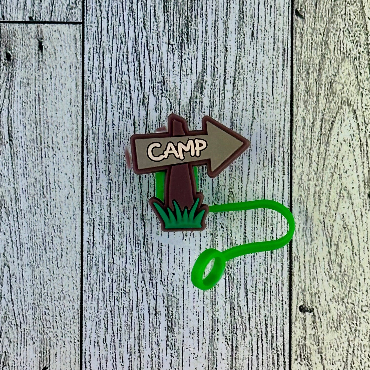Camping Themed Straw Topper's