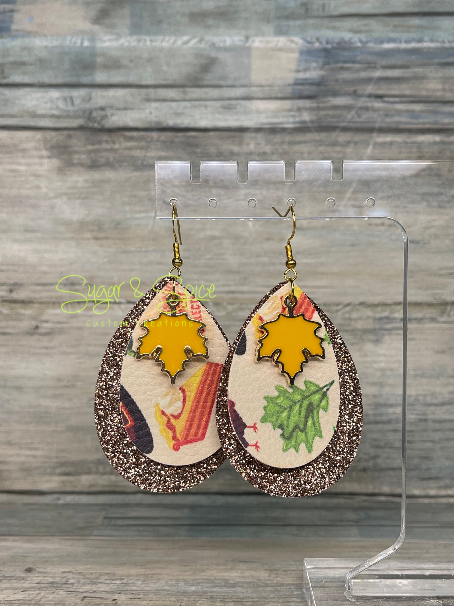 Fall/Thanksgiving Dangle Earrings