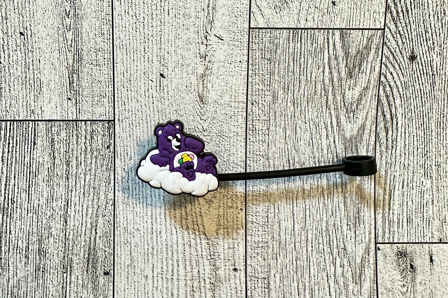 Colorful, Cuddly, Unique Belly Badge Straw Toppers