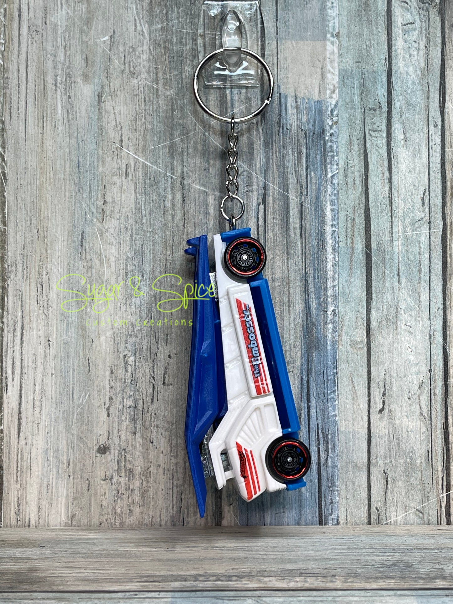 The Embosser Hot Wheels Keychain