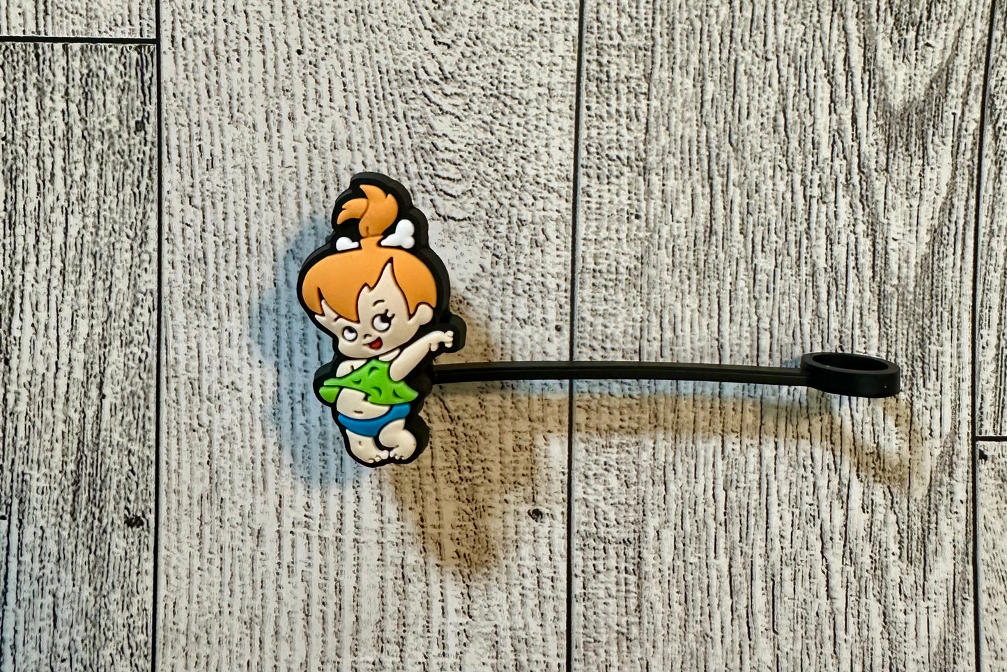 Baby Bedrock Memory Straw Toppers