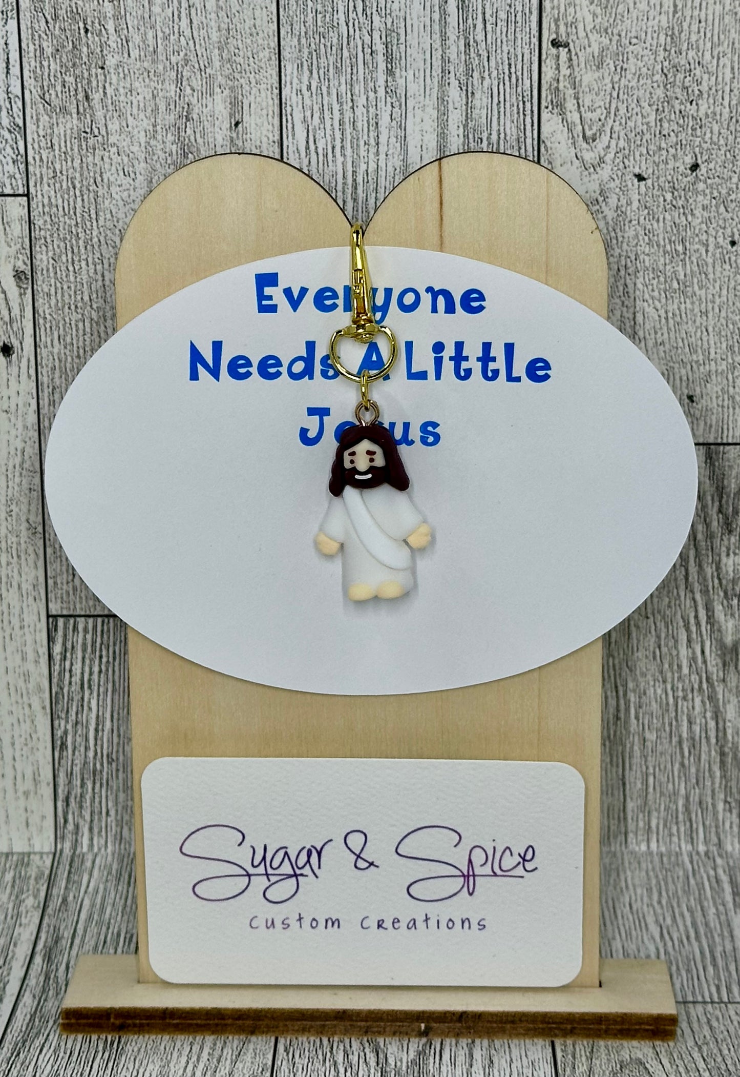 Gold Jesus Zipper Pulls