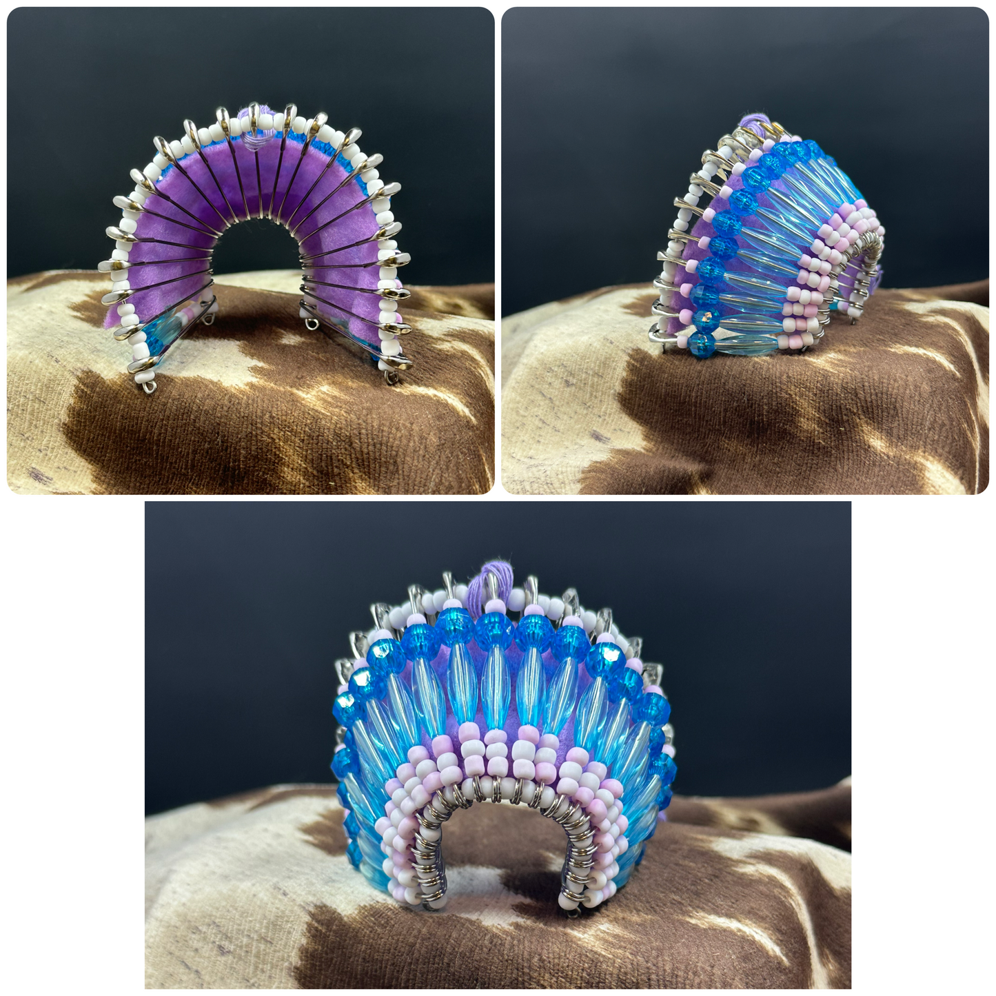 Mini Beaded Native Headdresses