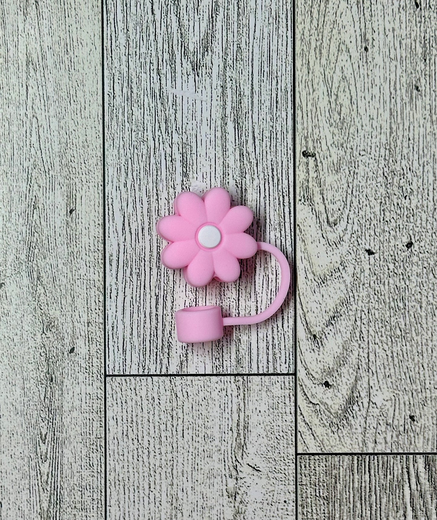 Flower Straw Toppers