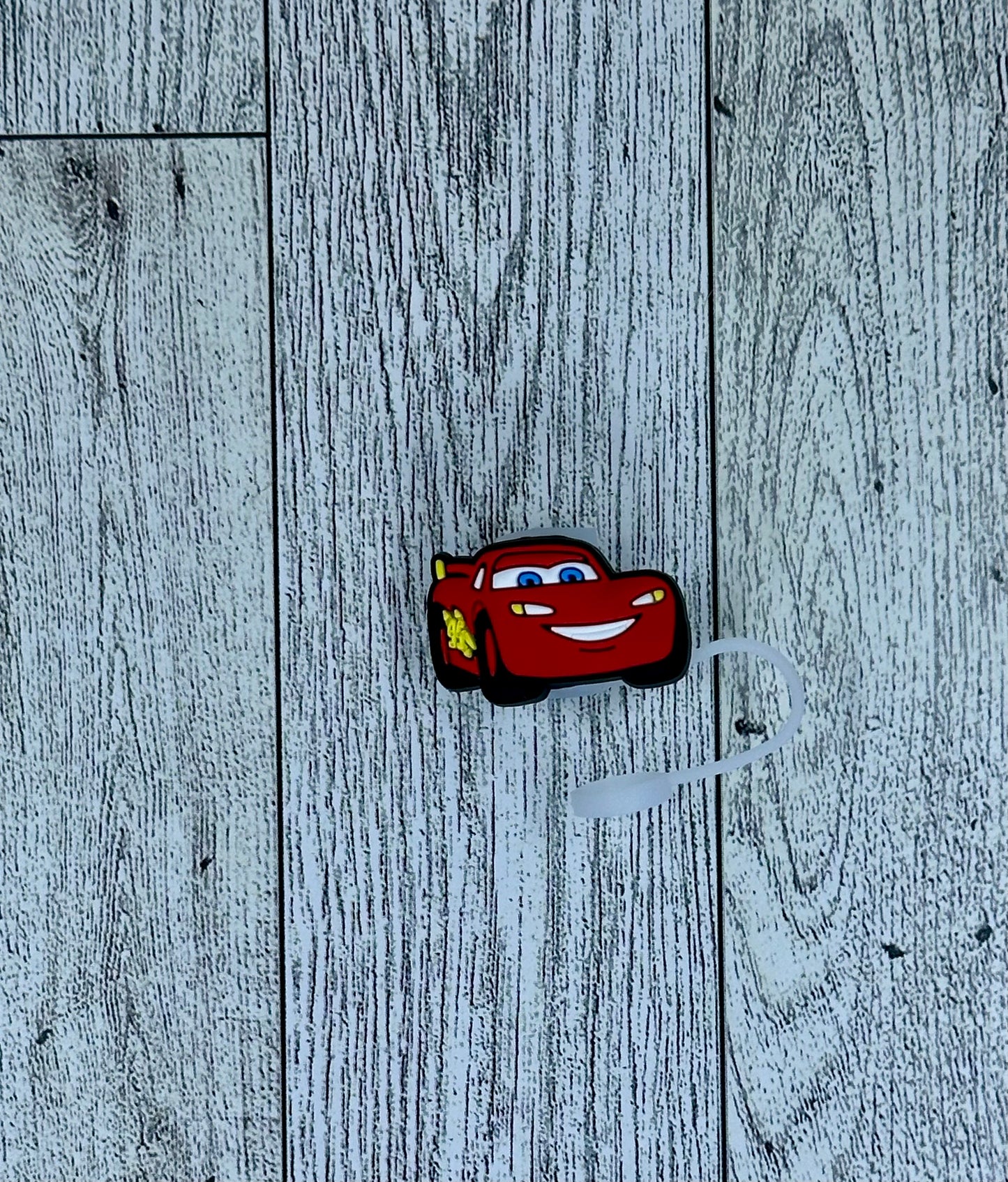 Cartoon Cars Straw Toppers