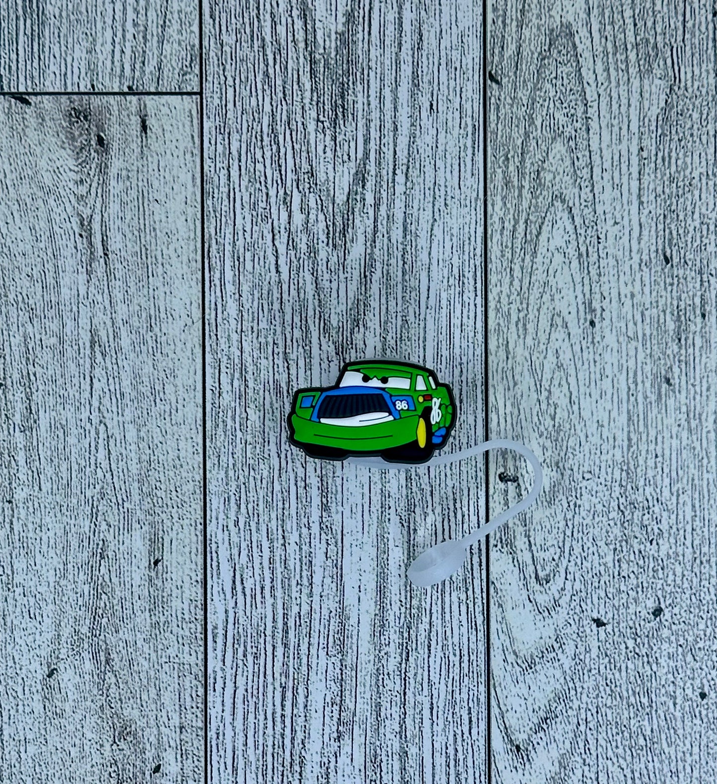 Cartoon Cars Straw Toppers