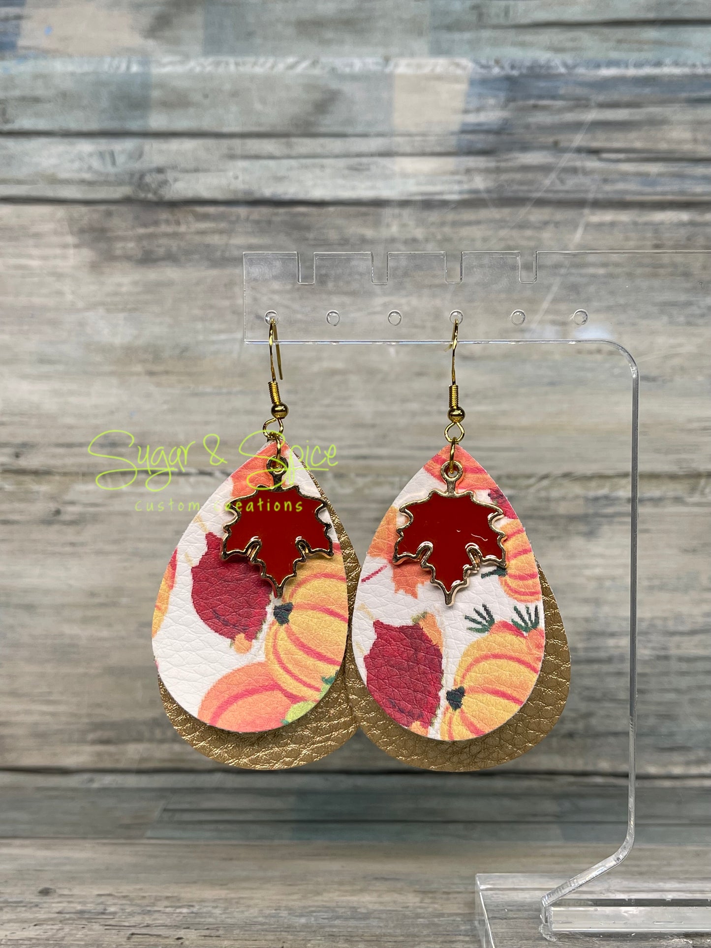 Fall/Thanksgiving Dangle Earrings