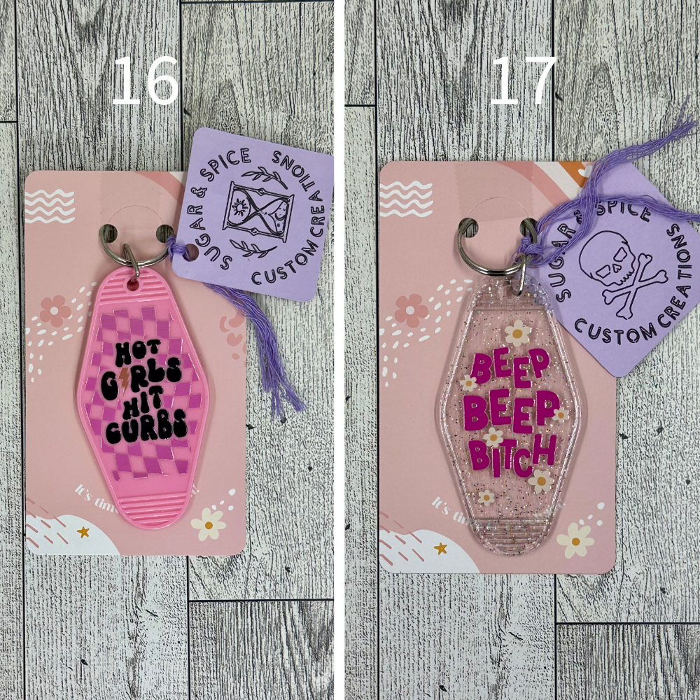 Hotel Keychains Part 2