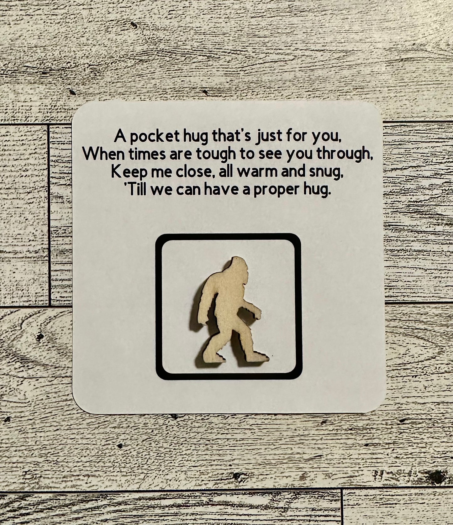 Bigfoot Pocket Hug