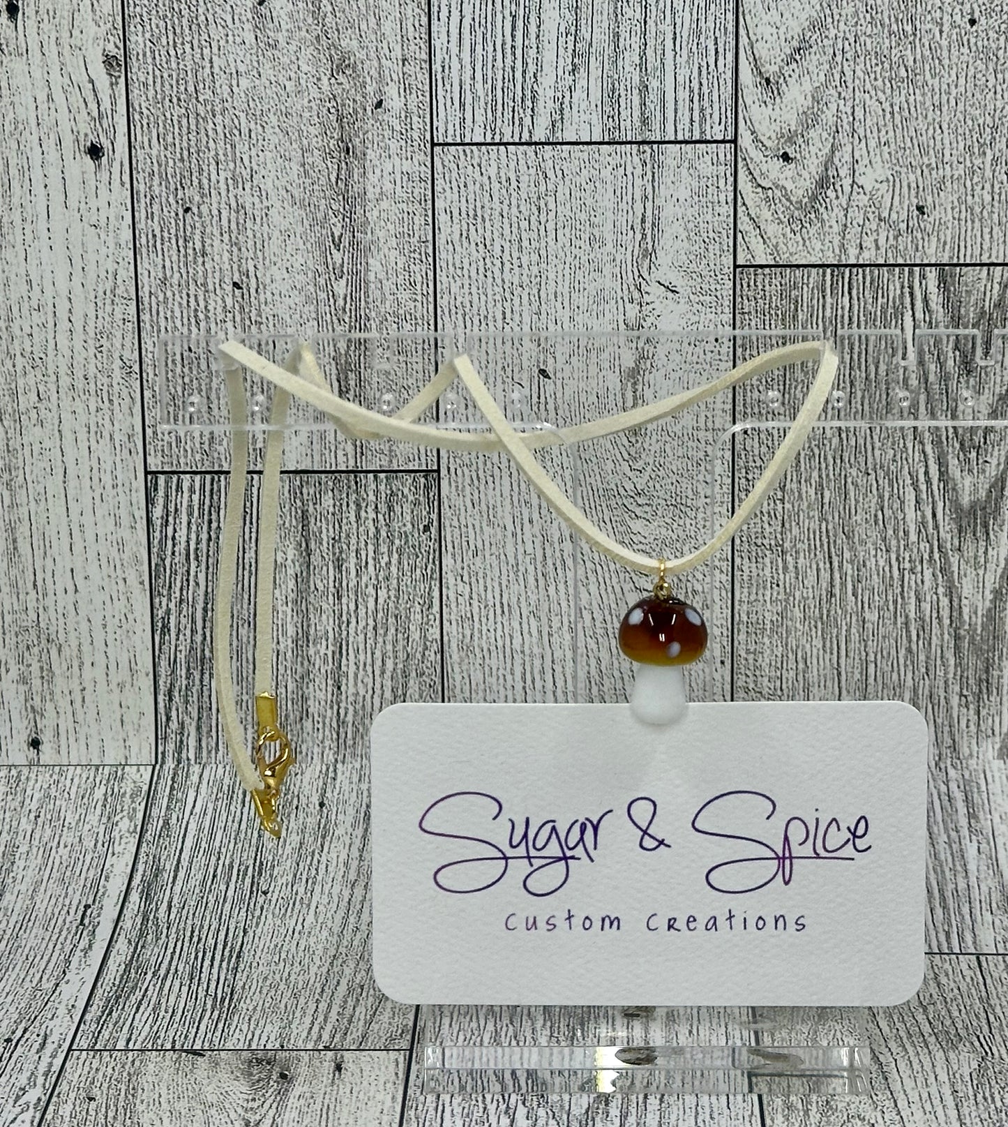 Mushroom Necklaces