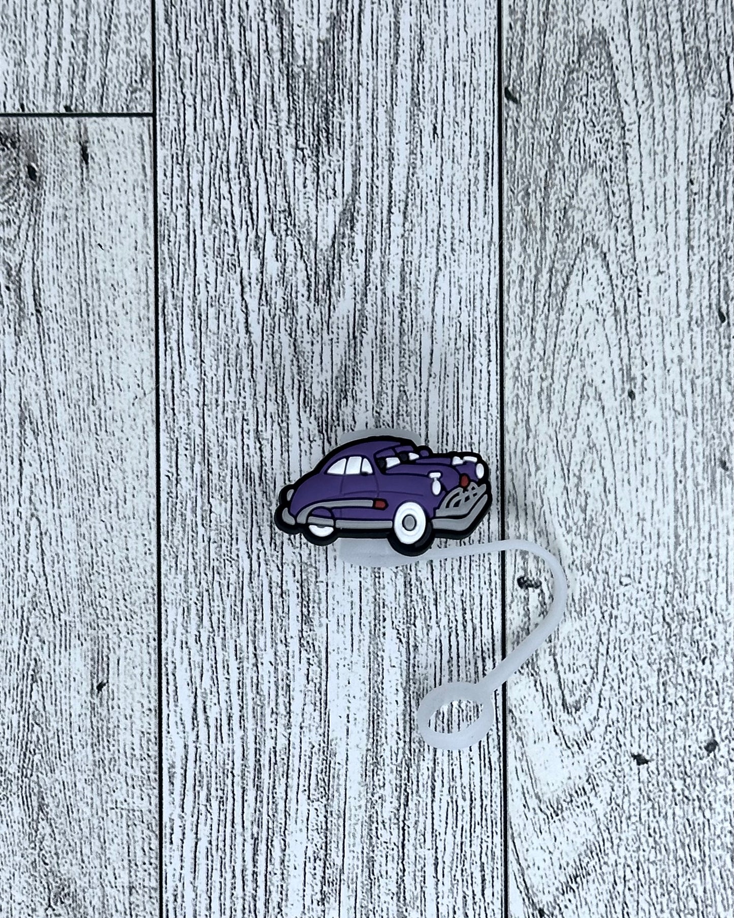 Cartoon Cars Straw Toppers