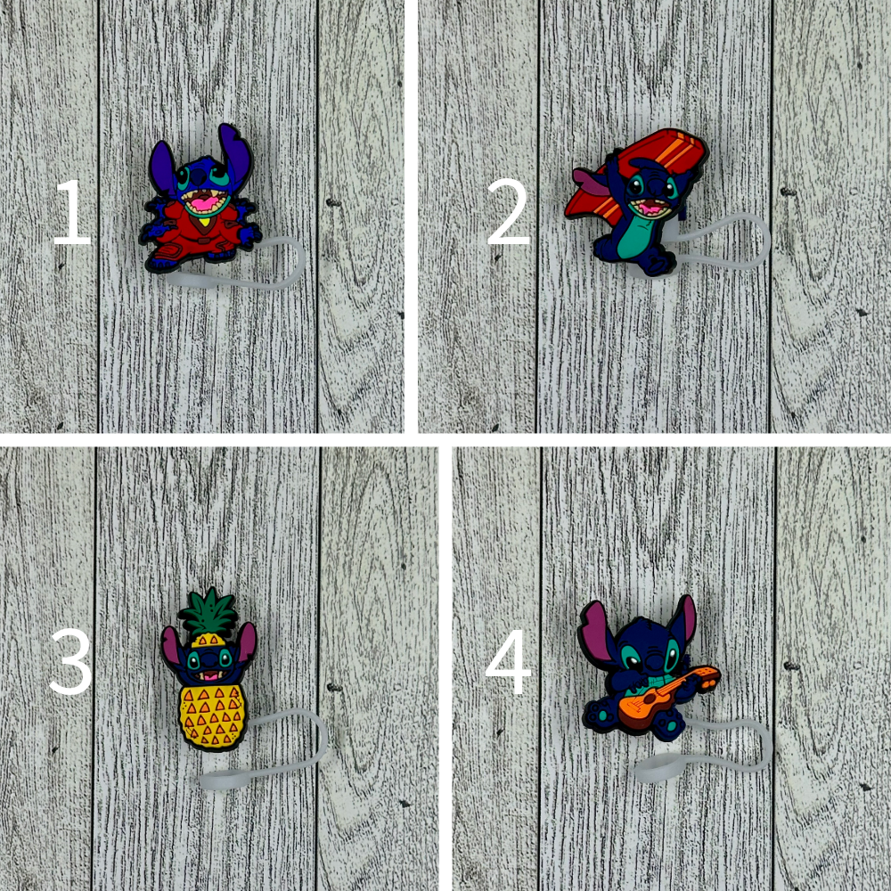 Blue Dog Straw Toppers