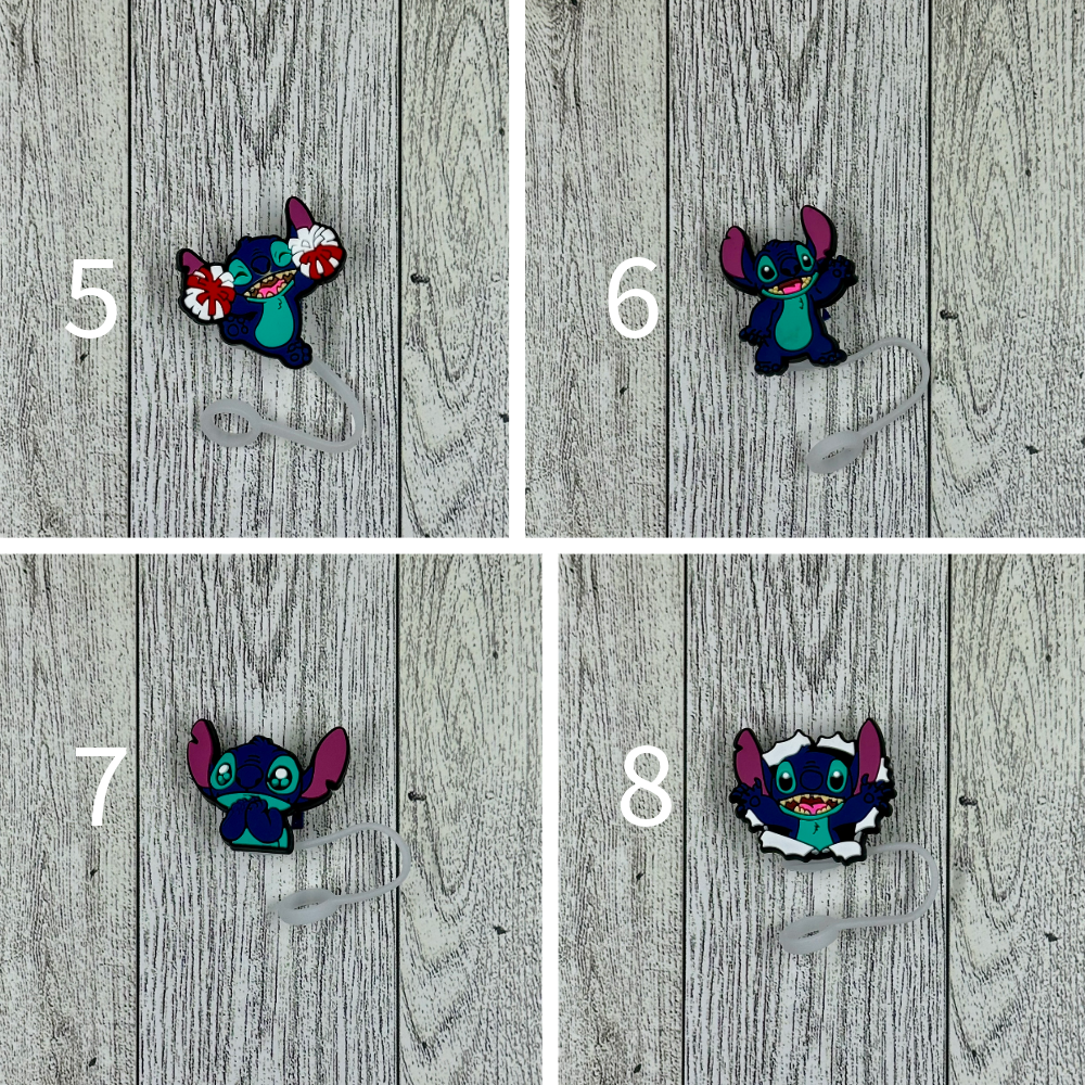 Blue Dog Straw Toppers