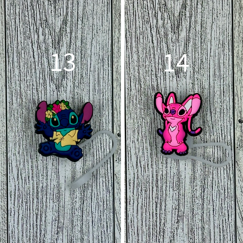 Blue Dog Straw Toppers