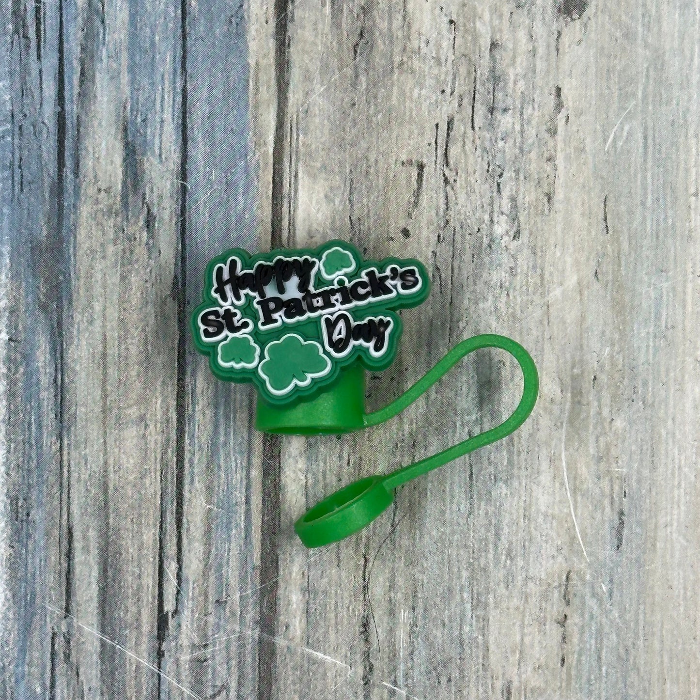 St. Patrick’s Day Gnome and Themed Straw Toppers