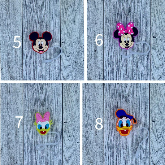 Mouse Inspired Straw Toppers