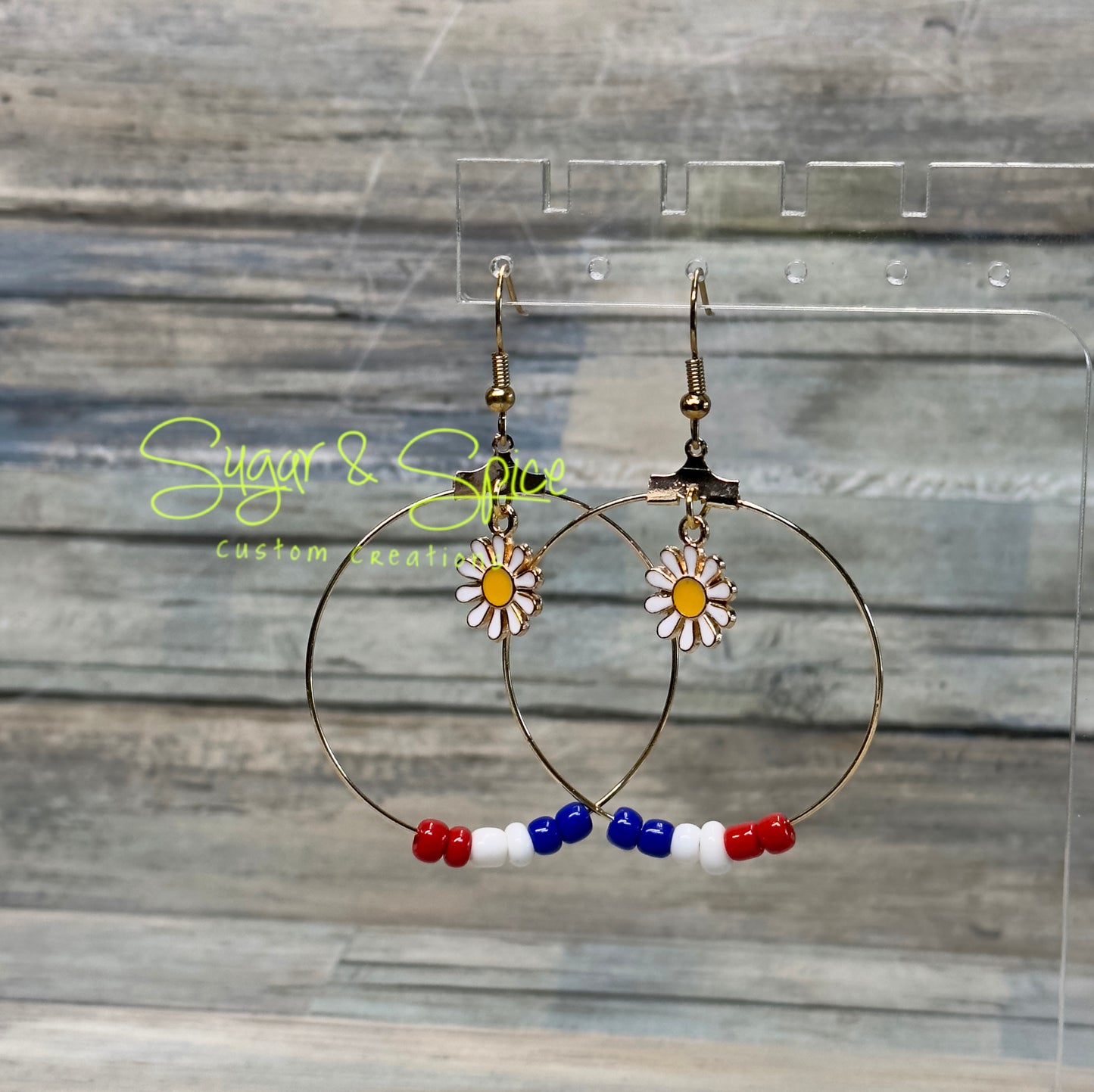 Small Freedom Hoop Earrings