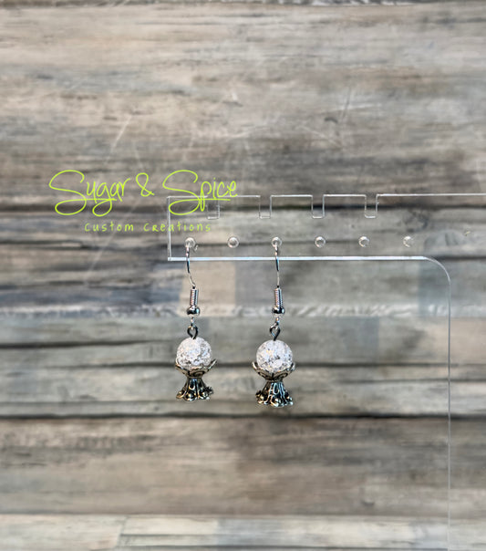 Crystal Ball Earrings