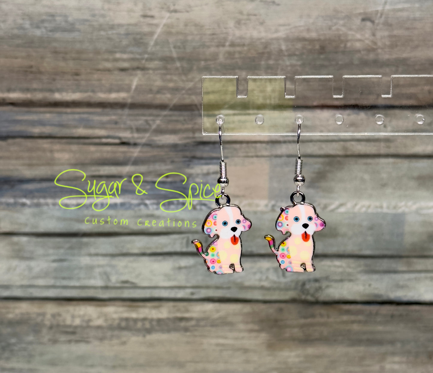 Small Puppy Earrings