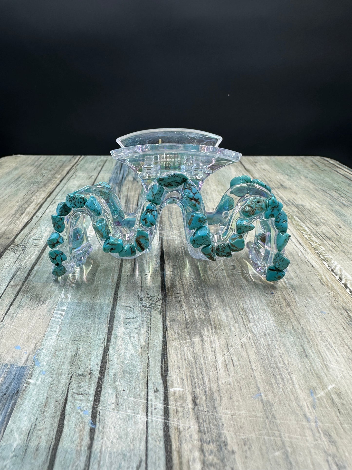 Turquoise Hair Clamp