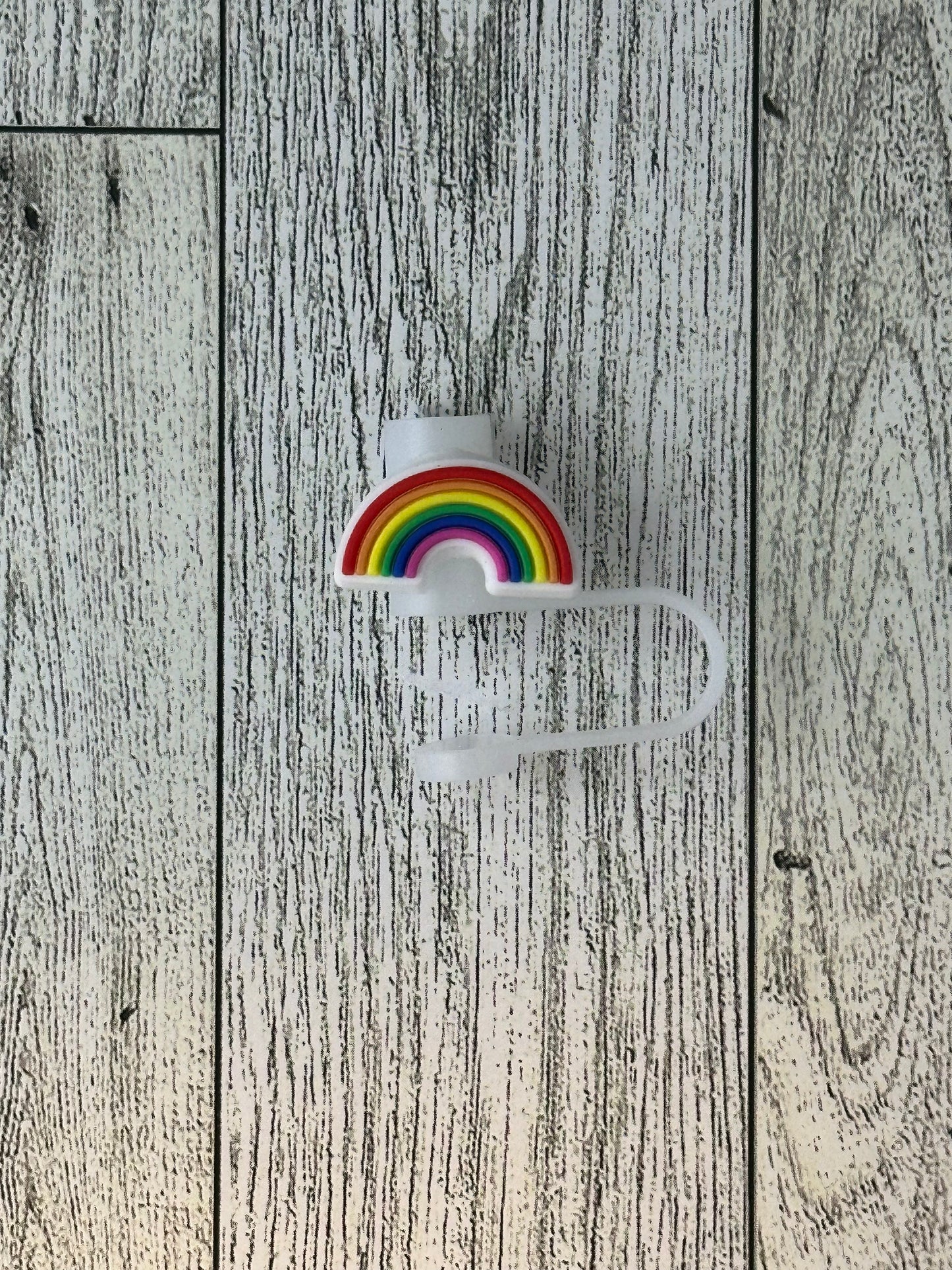 Rainbow Straw Topper