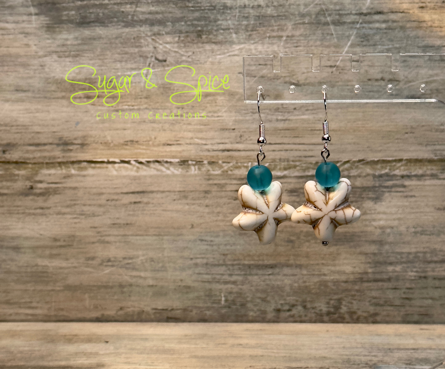 Ocean inspired earrings