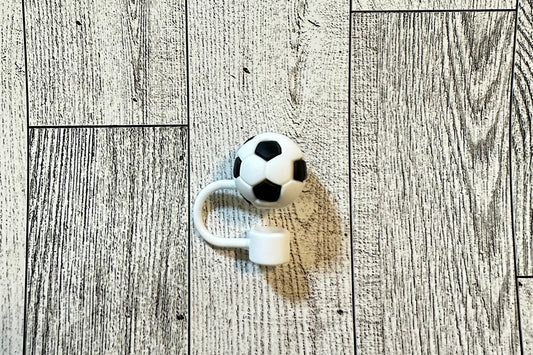 Sport 3D Straw Toppers