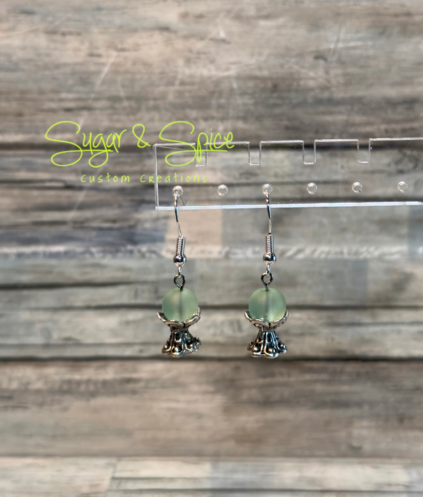 Crystal Ball Earrings