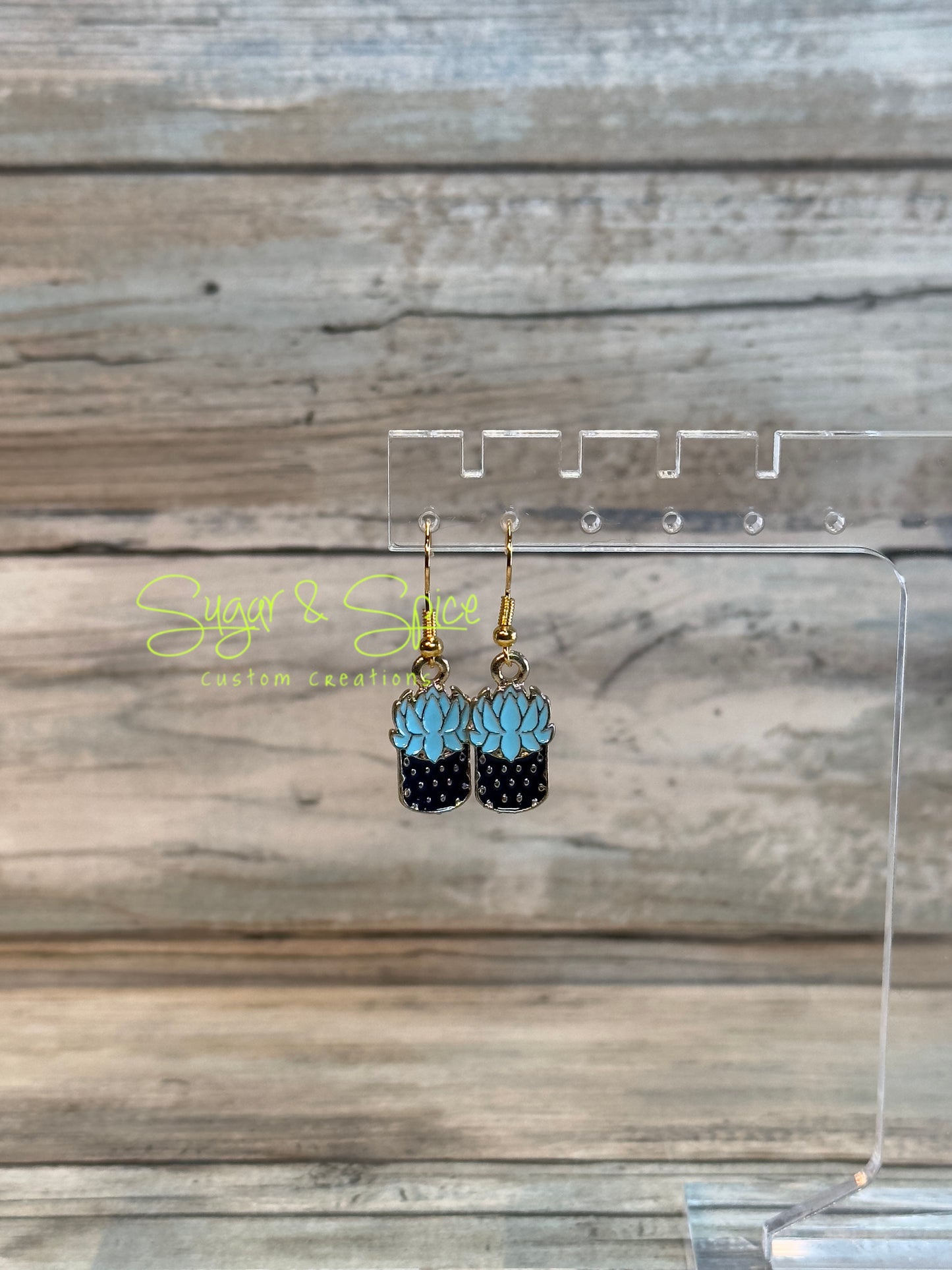 Succulent/ Cacti Earrings