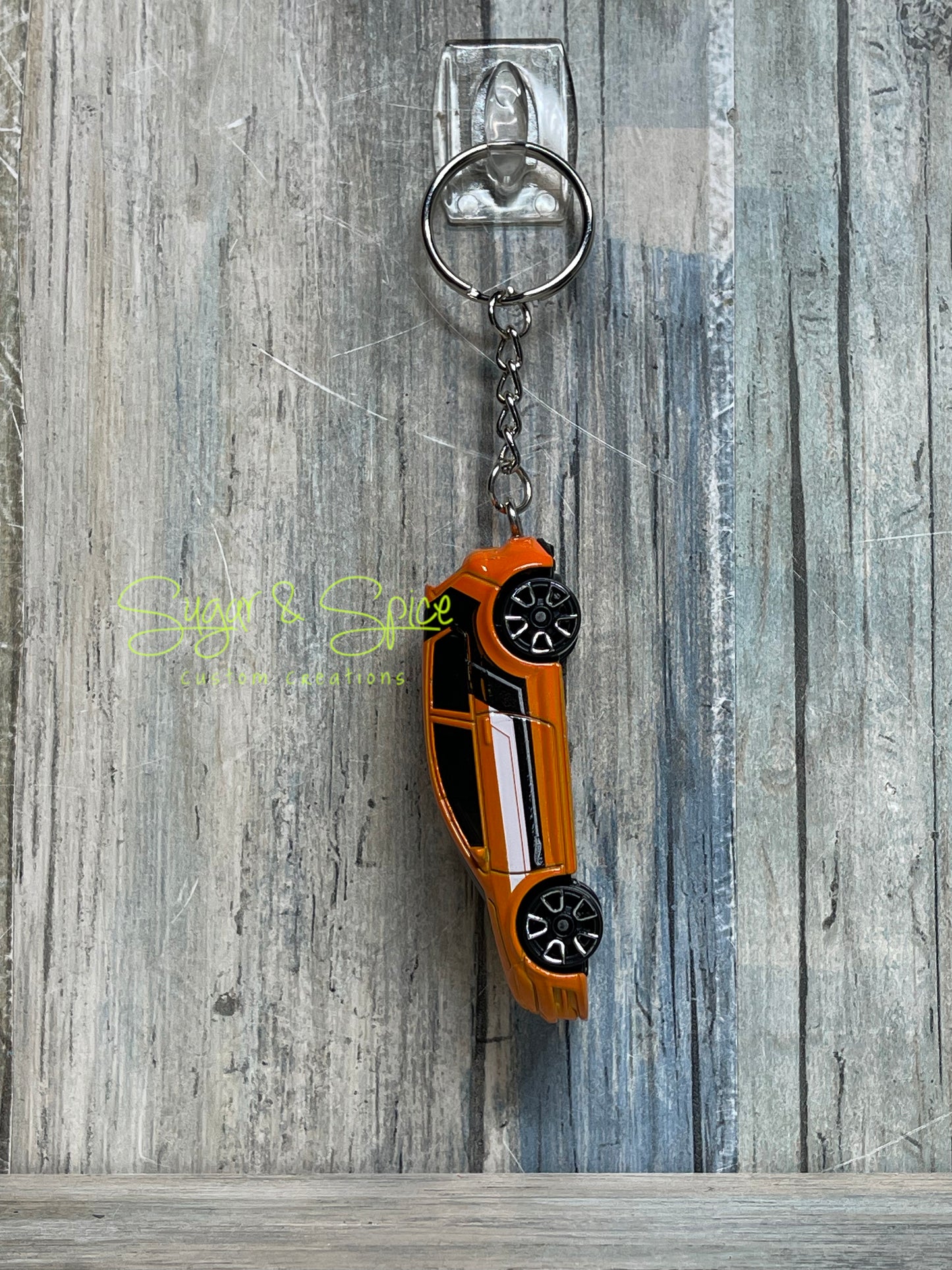 FIAT 500 Hot Wheels Keychain